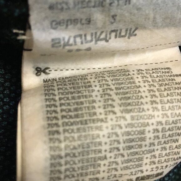 Skunkfunk Gebara Eurofashion Myrtle Green Keyhole Dress With Black Piping - Picture 14 of 15